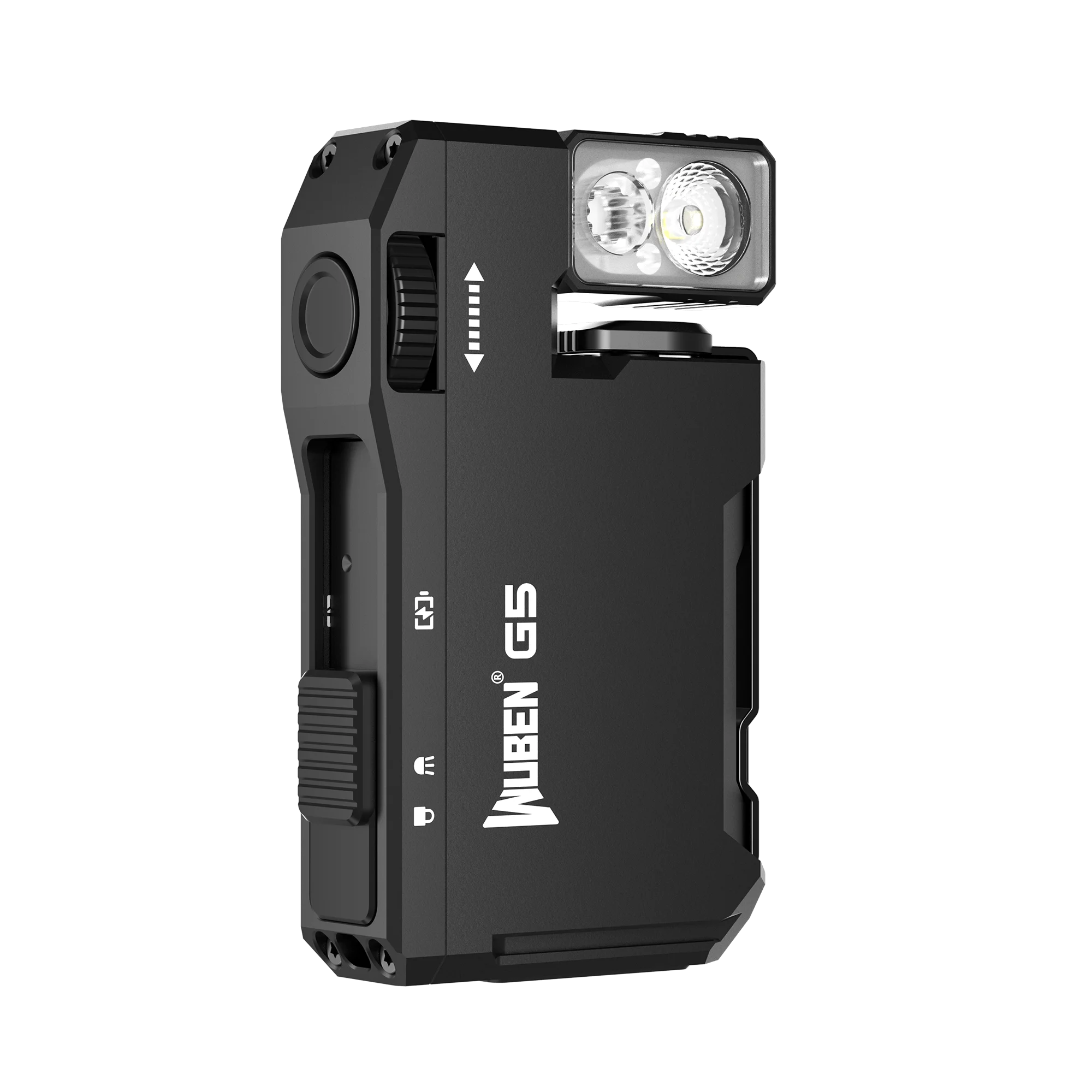 WUBEN G5 EDC Flashlight 400Lumens RGB&White Type-C Rechargeable Pocket-Sized Brilliance Keychain Light Bulit-in Battery
