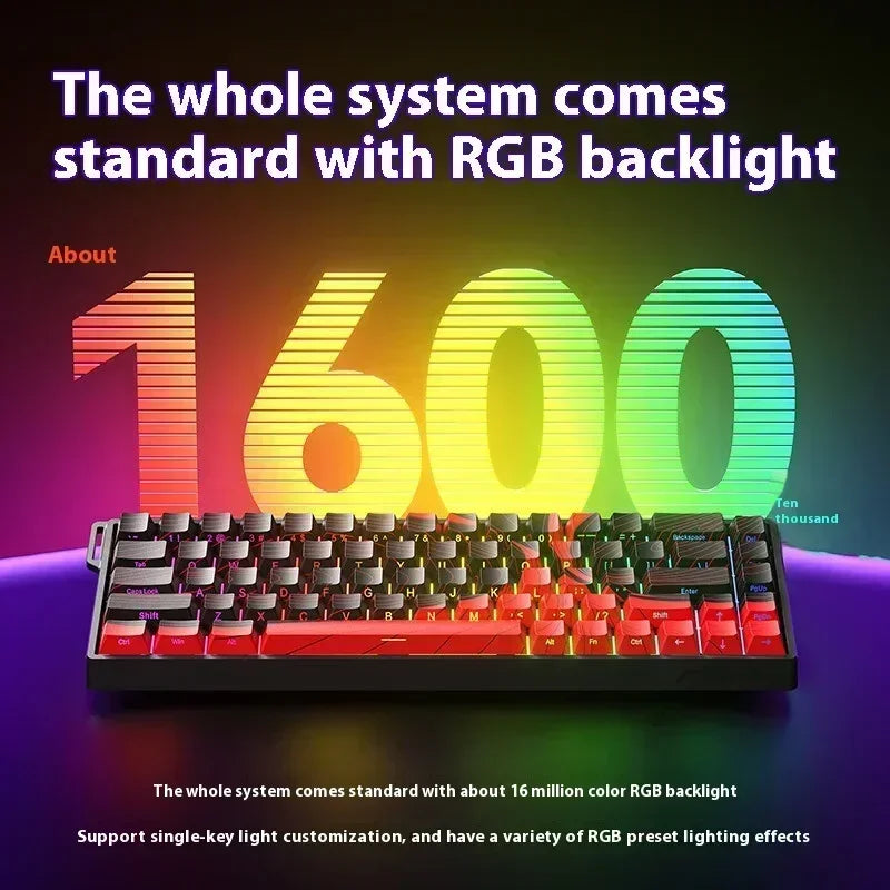 Aula Win60 Win68 He Magnetic Switch Keyboards 8K Gaming Mechanical Keyboard Wired Esports RGB Light Hot-Swap For Pc Gamer Gift