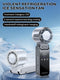 Outdoor Foldable Portable Handheld Fan Mini Cooling Rechargeable 3600mAh 100-level Free Control High Speed Turbo Fan Air Cooler