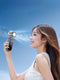 Outdoor Foldable Portable Handheld Fan Mini Cooling Rechargeable 3600mAh 100-level Free Control High Speed Turbo Fan Air Cooler