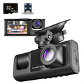 3-Channel Dash Cam