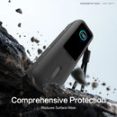 Silicone Case for Anker Zolo 25000mAh 165W Power Bank Protective Case TF/SIM card PIN storage Bag Portable Travel Carrying Case