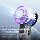 New Design High Speed Foldable Rechargeable Fan 3000mAh Mini Turbo Fan Air Cooling Portable Handheld Fan
