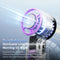 New Design High Speed Foldable Rechargeable Fan 3000mAh Mini Turbo Fan Air Cooling Portable Handheld Fan
