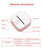 T02 Mini Thermal Printer Phomemo T02 Sticker Maker Machine Portable Bluetooth Pocket Printer Study Supplies for Photos Notes