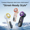 New Design High Speed Foldable Rechargeable Fan 3000mAh Mini Turbo Fan Air Cooling Portable Handheld Fan