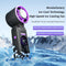 New Design High Speed Foldable Rechargeable Fan 3000mAh Mini Turbo Fan Air Cooling Portable Handheld Fan