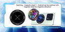 K21 Semiconductor Magnetic Phone Cooler with Temperature Display Universal for PhonesTablets Fast Heat Dissipation for Gaming