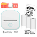 T02 Mini Thermal Printer Phomemo T02 Sticker Maker Machine Portable Bluetooth Pocket Printer Study Supplies for Photos Notes