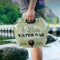 Outdoor Large Capacity Water Bag 8L Foldable Water Storage Bag Portable Hiking Water Container Bucket Pouch Camping Supplies