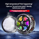 K21 Semiconductor Magnetic Phone Cooler with Temperature Display Universal for PhonesTablets Fast Heat Dissipation for Gaming