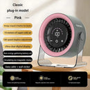 100-speed Desktop Fan Digital Display Wall Mount Desk Fan Super Quiet Usb Office Dorm Air Circulator Home Camping Outdoor