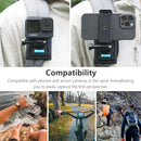 Vamson Universal Mobile Phone Holder Adjustable Cellphone Backpack Clip Mount for iPhone Bracket Smartphone Stand Fixed Hiking