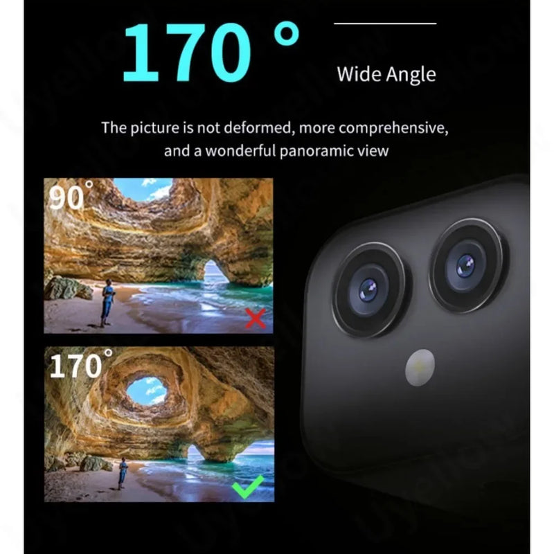 Smart Home 4K HD Mini WiFi Cam Wireless Security Surveillance Micro Dual Webcam IP Camcorders Night Vision Sports Monitor Magnet