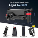 HX X6 E Scooter 350W 25KM/H   Electric Scooter Foldable Electric Kick Scooters 5.5 Inch APP Smart escooter for Adults