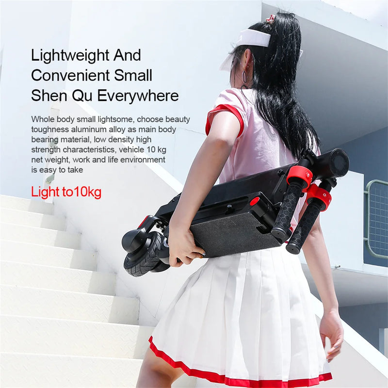 HX X6 E Scooter 350W 25KM/H   Electric Scooter Foldable Electric Kick Scooters 5.5 Inch APP Smart escooter for Adults