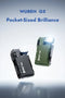 WUBEN G5 EDC Flashlight 400Lumens RGB&White Type-C Rechargeable Pocket-Sized Brilliance Keychain Light Bulit-in Battery