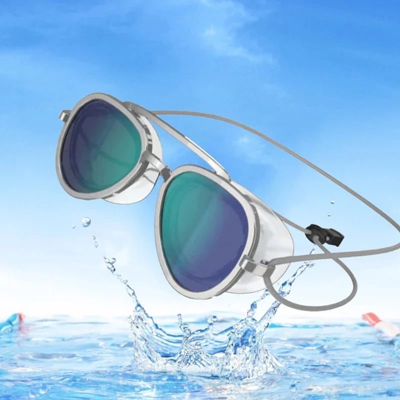 Professional Anti-Fog HD Swimming Goggles Leak Proof Protection Glasses Men Women Adjustable Silicone Swim Eyewear