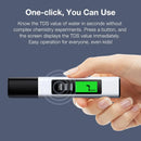 3 in 1 TDS Meter Digital Water Quality Tester, EC/Temperature 0-9990 ppm, Portable with Carrying Leather Case for Drinking