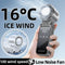 Outdoor Foldable Portable Handheld Fan Mini Cooling Rechargeable 3600mAh 100-level Free Control High Speed Turbo Fan Air Cooler