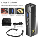 2025 New Headlight With Bright Light And Bright Outdoor Mountaineering Night Fishing Special Battery Life Extra Long Sensor Head
