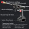 Rechargeable Washing Wireless High Pressure Washer Self Priming Sustain 300W Car Wash Water Gun With Li-ion Battery