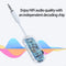 M6CA Double Mode Bluetooth-compatible 5.4 Adapter and Independently Decoding Chip Portable Design For Projectors Speakers