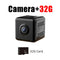 Indoor Wireless Home HD Camera Small Wifi Pet Camera 1080p Nanny Camera Motion Detection Alarm Night Vision Real-Time Monitoring