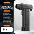 Powerful Jet Blower 990000RPM High Speed Brushless Motor Dust Blower 10000mAh Violent Turbo Fan Portable Car Vacuum Cleaner