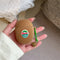 3D Simulation Plush Kiwi Fruit Bluetooth Headphones Cases for Airpods 1 2 Pro 2 Wireless Headset Cover for Airpods 3 4 2024 Case