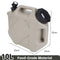 10-25L Outdoor Water Bucket Large-Capacity Portable Camping Water Bag Container with Faucet Driving Water Tank for Picnic Hiking