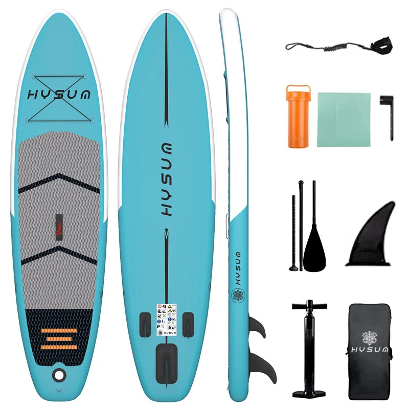 Double Layer paddle board Pvc Portable Sup Inflatable Supboard Backpack Inflavel Fold Surfboard сапборд