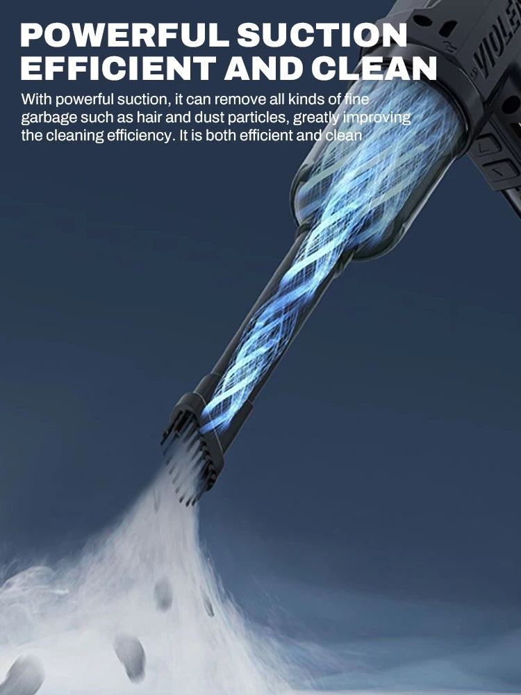 Powerful Jet Blower 990000RPM High Speed Brushless Motor Dust Blower 10000mAh Violent Turbo Fan Portable Car Vacuum Cleaner