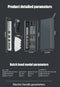 Mini Electric Screwdriver Set 38 in 1 Magnetic Screwdriver with 30 Bits 5 Torque Settings Multi-Function Repair Power Tool Set