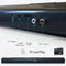 XIKCU Soundbar Speakers Bluetooth 5.3 Stereo Soundbar Surround Sound Home Cinema with Remote Control Support RCA AUX TF-Card