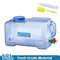 10-25L Outdoor Water Bucket Large-Capacity Portable Camping Water Bag Container with Faucet Driving Water Tank for Picnic Hiking