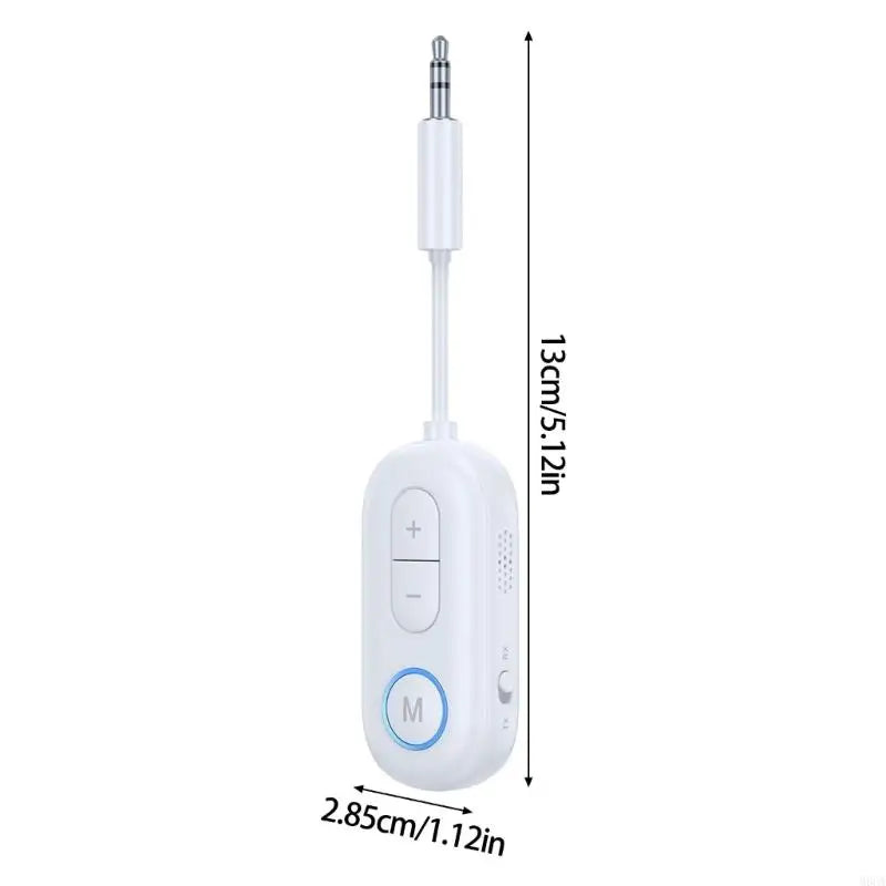 M6CA Double Mode Bluetooth-compatible 5.4 Adapter and Independently Decoding Chip Portable Design For Projectors Speakers