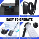 Portable Outdoor Rechargeable Electric Shower Pump USB Powered Waterproof for Outdoor Camping Beach Hiking Pet Bath Car Wash