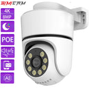 4K PTZ IP Camera POE Onvif SecurityOutdoor Color Night Vision Smart AI P2P Pan Tilt With Motion Detection Two Way Audio SD Slot