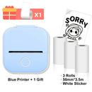 T02 Mini Thermal Printer Phomemo T02 Sticker Maker Machine Portable Bluetooth Pocket Printer Study Supplies for Photos Notes