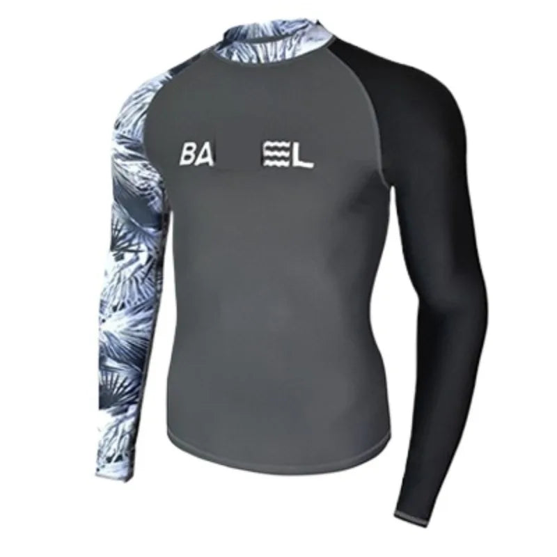 Diving Suit for Men Swimsuit Long Sleeved Sunscreen Quick Drying Rash Guard Surfing Suit Snorkeling Set Bathing Suit
