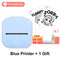 T02 Mini Thermal Printer Phomemo T02 Sticker Maker Machine Portable Bluetooth Pocket Printer Study Supplies for Photos Notes