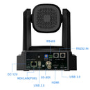 4K PTZ NDI Camera 12X 20X Optical Zoom AI Auto Tracking with PoE HDMI/SDI/USB/IP Live Streaming PTZ Camera for Church Services