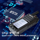 Hiroyasu HI-B8 2G 3G 4G LTE Cellular Network WIFI PoC FM Walkie Talkie 2GB+16GB Android9.0 Phone Call GPS 2.4"Touch Screen Radio