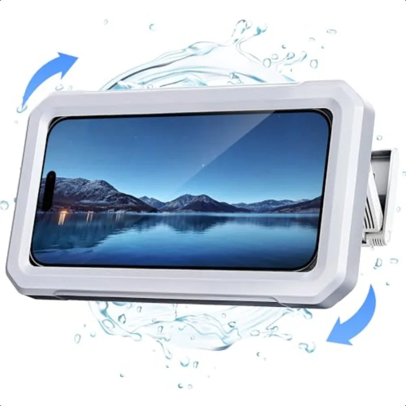 Shower Phone Holder Waterproof480 Rotatable Retractable Adjustable Shower Phone Case Shower Accories for Bathroom Wall Phone Mo