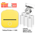 T02 Mini Thermal Printer Phomemo T02 Sticker Maker Machine Portable Bluetooth Pocket Printer Study Supplies for Photos Notes