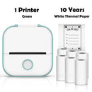T02 Mini Thermal Printer Phomemo T02 Sticker Maker Machine Portable Bluetooth Pocket Printer Study Supplies for Photos Notes