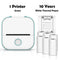 T02 Mini Thermal Printer Phomemo T02 Sticker Maker Machine Portable Bluetooth Pocket Printer Study Supplies for Photos Notes