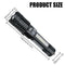 High Power Rechargeable Led Flashlight Very Strong Led Flashlight With Built-in Battery Torch For Outdoor Camping Hiking Fishing