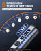 Mini Electric Screwdriver Set 38 in 1 Magnetic Screwdriver with 30 Bits 5 Torque Settings Multi-Function Repair Power Tool Set